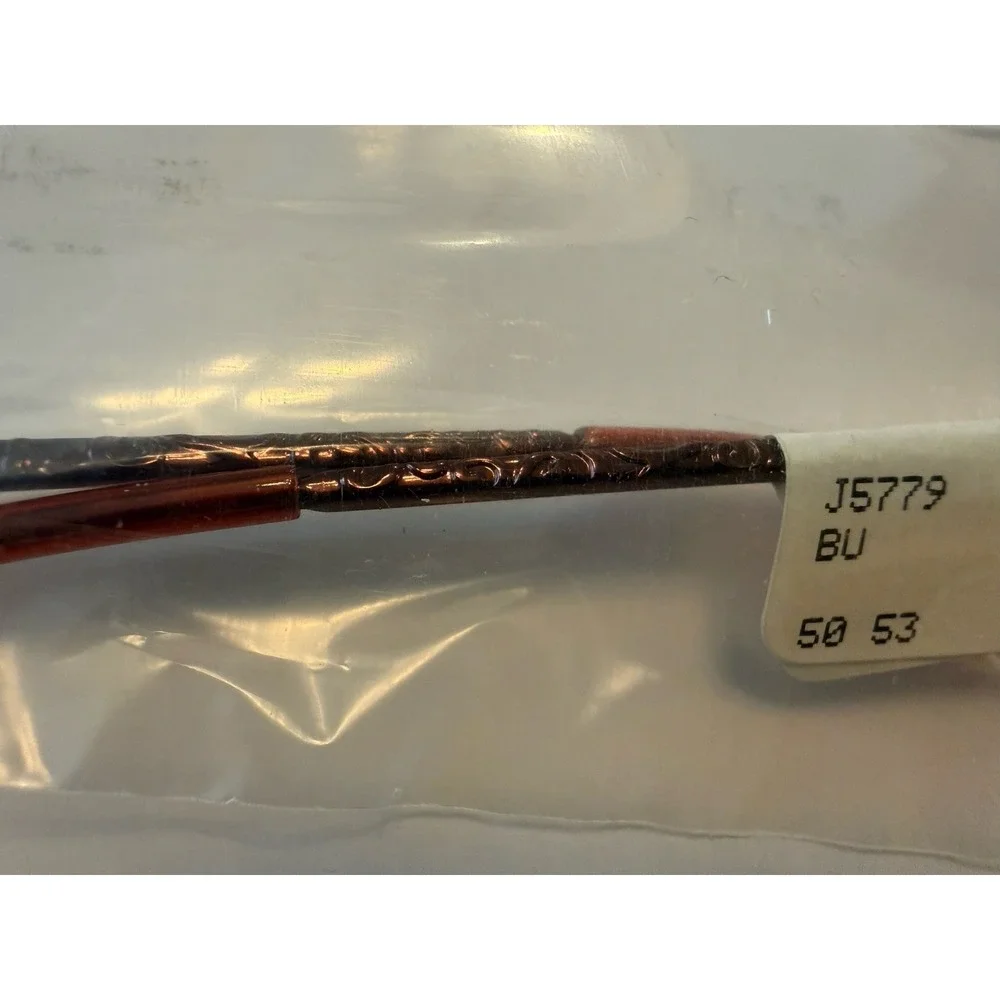 NWT Jubilee 5779 Burgundy Spiral Design Metal EYEGLASSES FRAME RX 50-16-135mm